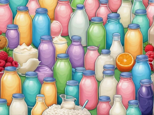 colored pencil background,colorful drinks,glass bottles,bottles,background colorful,easter background,lassi,foamed sugar products,milk bottle,dairy products,kefir,colorful background,plastic bottles,watercolor background,fruit juice,soda shop,digital background,food collage,oils,liquids,Conceptual Art,Daily,Daily 15