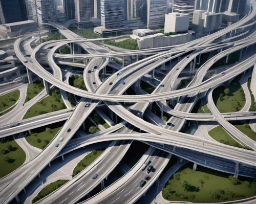 infrastructure,highway roundabout,freeway,urban design,city highway,overpass,n1 route,urban development,roads,interstate,roundabout,cloverleaf,traffic circle,urbanization,transport and traffic,traffic jams,highway,intersection,the transportation system,hairpins,Art,Artistic Painting,Artistic Painting 24