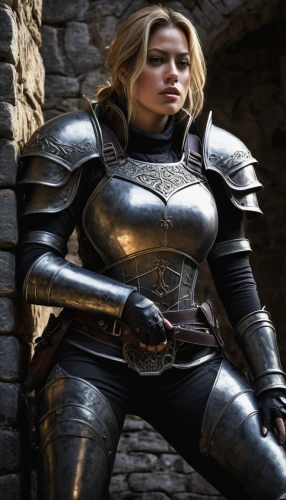 joan of arc,female warrior,her,breastplate,swordswoman,cuirass,castleguard,heavy armour,strong women,strong woman,warrior woman,female hollywood actress,knight armor,armour,heroic fantasy,game of thrones,armored,fantasy woman,hard woman,queen cage,Photography,Fashion Photography,Fashion Photography 14