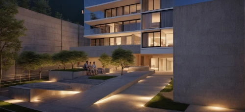 3d rendering,modern house,modern architecture,landscape design sydney,block balcony,residential,exposed concrete,appartment building,residential house,residential tower,apartment building,arq,contemporary,concrete blocks,apartment block,concrete slabs,garden design sydney,render,apartments,residential building