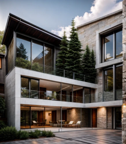 modern house,modern architecture,luxury home,luxury property,modern style,cubic house,luxury home interior,beautiful home,contemporary,residential house,residential,dunes house,glass facade,luxury real estate,eco-construction,timber house,house in the mountains,large home,two story house,jewelry（architecture）