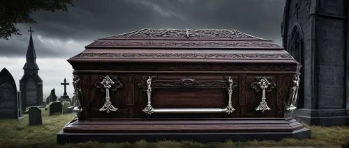 casket,coffins,coffin,funeral urns,tombstone,hathseput mortuary,life after death,resting place,sepulchre,tombstones,memento mori,grave,funeral,graves,grave jewelry,burial ground,dark cabinetry,music chest,urn,cemetary,Illustration,Abstract Fantasy,Abstract Fantasy 01