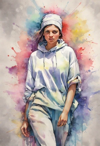 female nurse,hospital gown,mother teresa,eleven,nurse,medical illustration,watercolor women accessory,female doctor,painting technique,nurse uniform,male nurse,girl with cloth,yuri gagarin,girl in cloth,watercolor painting,cancer illustration,portrait background,custom portrait,watercolor background,children's operation theatre,Digital Art,Watercolor