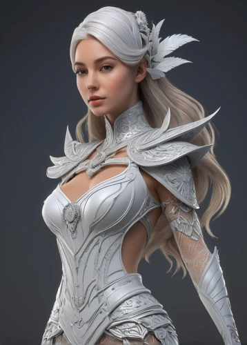 3d figure,3d model,white rose snow queen,fantasy woman,ice queen,angel figure,suit of the snow maiden,sculpt,game figure,elsa,elven,the snow queen,3d rendered,female warrior,white lady,3d fantasy,winterblueher,blanche,sorceress,samara,Illustration,Retro,Retro 26