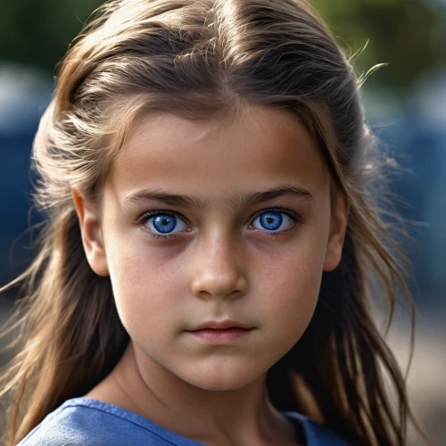 child portrait,girl portrait,child girl,mystical portrait of a girl,children's eyes,portrait of a girl,the little girl,little girl in wind,little girl,child model,photographing children,the blue eye,photos of children,blue eyes,portrait photography,regard,blue eye,heterochromia,ojos azules,girl in t-shirt,Photography,General,Realistic