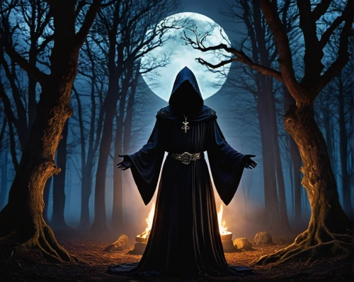 grimm reaper,hooded man,grim reaper,dance of death,halloween poster,darth vader,vader,fantasy picture,halloween background,halloween and horror,scythe,reaper,the night of kupala,cloak,dark art,cd cover,sci fiction illustration,darth wader,angel of death,imperial coat,Conceptual Art,Oil color,Oil Color 14