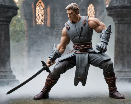 vax figure,actionfigure,3d figure,action figure,game figure,male character,swordsman,sparta,gladiator,barbarian,figurine,collectible action figures,wall,hercules,fantasy warrior,warrior pose,spartan,king arthur,biblical narrative characters,male elf,Unique,3D,Clay