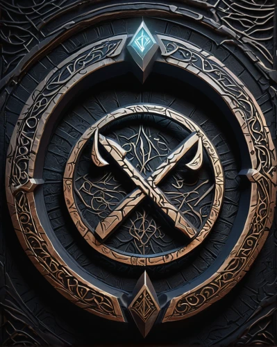 runes,triquetra,ship's wheel,witch's hat icon,pentacle,circular star shield,compass rose,wind rose,zodiac,shield,cancer icon,axe,norse,steam icon,viking,ancient icon,oryx,rune,pentagram,symbol of good luck,Illustration,Black and White,Black and White 12