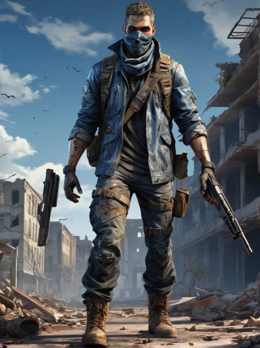 pubg mascot,smoke background,bandana background,mercenary,gi,jackal,man holding gun and light,cargo pants,shooter game,bandit theft,stalingrad,background image,blue-collar,post apocalyptic,bandit,4k wallpaper,full hd wallpaper,combat medic,kalashnikov,mute,Unique,Design,Blueprint