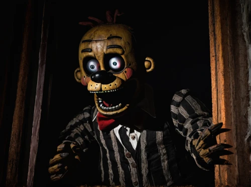 bert,creepy clown,puppet,scary clown,creepy doorway,penumbra,horror clown,ventriloquist,ernie,it,voo doo doll,bogeyman,bart,mr,puppets,string puppet,tangelo,bob,the voodoo doll,endoskeleton,Art,Classical Oil Painting,Classical Oil Painting 34