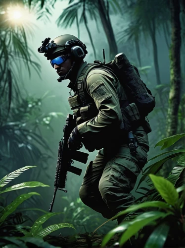 aaa,lost in war,on the hunt,patrol,patrols,sniper,paratrooper,jungle,marine expeditionary unit,cleanup,vietnam,combat medic,mobile video game vector background,special forces,ghillie suit,rifleman,hunting decoy,gi,war correspondent,battlefield,Illustration,Abstract Fantasy,Abstract Fantasy 07