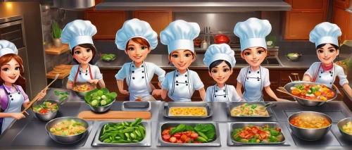 food preparation,chef hats,caterer,food and cooking,cooking show,cooking vegetables,game illustration,cookery,food processing,pastry chef,recipes,chefs kitchen,chefs,pizza supplier,salad bar,my clipart,chef,star kitchen,cooks,cookware and bakeware,Illustration,Retro,Retro 26