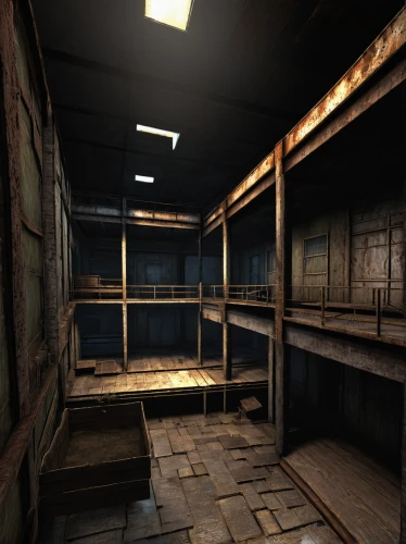 the morgue,basement,butcher shop,fallout shelter,sauna,warehouse,cellar,cold room,attic,stalls,formwork,dugout,mine shaft,kennel,concentration camp,washroom,stall,wooden hut,empty interior,ammunition box,Illustration,Abstract Fantasy,Abstract Fantasy 21