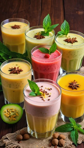 smoothies,mango pudding,passion fruit juice,smoothie,fruit and vegetable juice,vegetable juices,zabaione,passion fruit daiquiri,coffee fruits,advocaat,muskmelon,fruit cocktails,sheer khurma,lassi,fruit cups,ayurveda,vegetable juice,exotic fruits,health shake,aguas frescas,Photography,General,Realistic