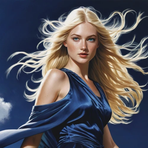 celtic woman,blonde woman,blue enchantress,fantasy woman,world digital painting,sarah walker,aphrodite,elsa,fantasy portrait,mazarine blue,blond girl,oil painting on canvas,sprint woman,fantasy art,blue painting,the blonde in the river,blue moon rose,sapphire,photo painting,horoscope libra,Conceptual Art,Daily,Daily 16