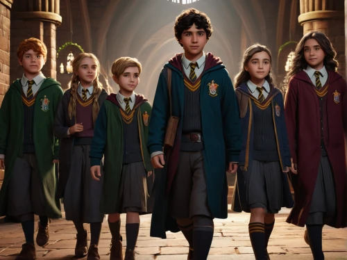 hogwarts,school uniform,harry potter,potter,private school,wizards,school children,hero academy,albus,the order of the fields,state school,secondary school,school clothes,rowan,the dawn family,clove,seven citizens of the country,lily family,orphans,iris family,Illustration,Black and White,Black and White 10