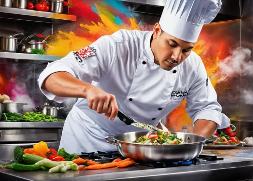 chef,men chef,cooking vegetables,teppanyaki,cooktop,chef's uniform,food preparation,asian cuisine,indian chinese cuisine,food and cooking,cooking book cover,stir frying,wok,chefs kitchen,hot plate,chef hat,chef hats,cookware and bakeware,catering service bern,red cooking,Conceptual Art,Graffiti Art,Graffiti Art 07