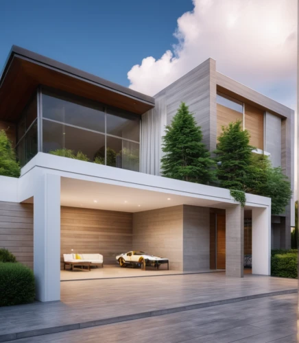 modern house,3d rendering,luxury home,smart home,luxury real estate,modern architecture,luxury property,garage door,residential house,render,smart house,two story house,landscape design sydney,large home,luxury home interior,mid century house,residential property,modern living room,crown render,prefabricated buildings