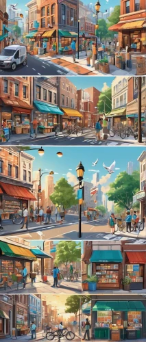 picture puzzle,backgrounds,cities,cartoon video game background,small towns,city blocks,concept art,eastern market,city cities,background images,palo alto,background vector,bus shelters,albuquerque,moc chau hill,city buildings,harlem,backgrounds texture,loss,children's background,Unique,3D,Isometric