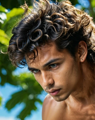 surfer hair,tarzan,mowgli,greek god,young model istanbul,male model,surfer,gypsy hair,regard,curly hair,adonis,perseus,latino,shirtless,curls,polynesian,danila bagrov,merman,bodhi,persian poet