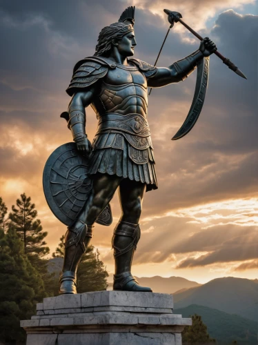 sparta,thracian,fallen heroes of north macedonia,spartan,statue of hercules,cent,macedonia,centurion,gladiator,athenian,poseidon,roman soldier,wall,warrior east,lycian,hellenic,gaul,thymelicus,ancient olympia,greek,Illustration,Black and White,Black and White 17