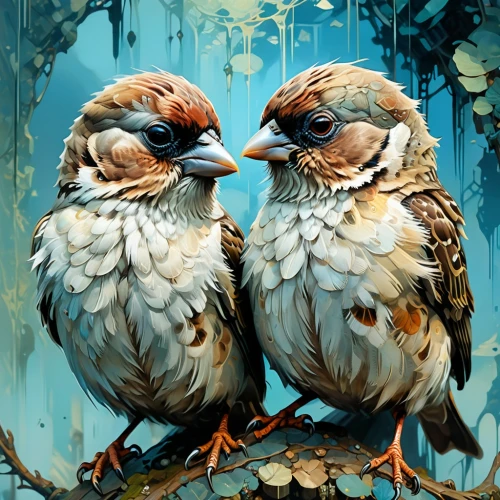 american rosefinches,zebra finches,bird couple,society finches,bird robins,bird painting,sparrows,house finches,songbirds,finches,young birds,tropical birds,wild birds,two pigeons,passerine parrots,pair of pigeons,baby bluebirds,parrot couple,crying birds,little birds