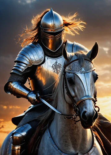 equestrian helmet,joan of arc,knight armor,knight,crusader,cavalry,armored animal,knight tent,endurance riding,bactrian,roman soldier,breastplate,wall,cuirass,the roman centurion,jousting,thracian,spartan,conquistador,equestrian sport,Illustration,Abstract Fantasy,Abstract Fantasy 04