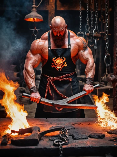 blacksmith,splitting maul,iron-pour,dwarf cookin,iron pour,tinsmith,fire master,metalsmith,forge,iron plates,dane axe,fire artist,iron,metalworking,red cooking,foundry,butcher ax,molten metal,steelworker,meat hammer,Unique,3D,Panoramic