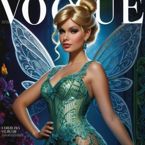 vogue,magazine cover,cover,vanessa (butterfly),pixie,fairy peacock,pixie-bob,faerie,vanity fair,fairy queen,cover girl,rosa ' amber cover,elsa,bodice,fantasy woman,fairy,magazine - publication,aphrodite,magazine,cupido (butterfly),Photography,General,Fantasy