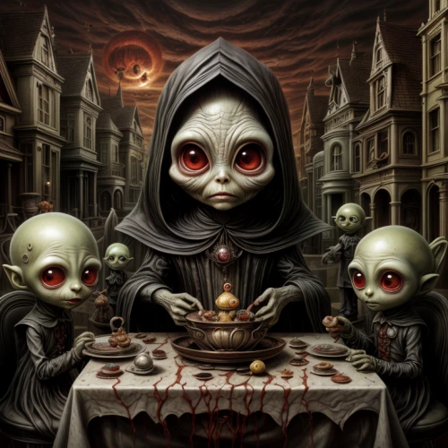 candlemaker,dark art,helloween,gothic portrait,dark mood food,dance of death,occult,all saints' day,celebration of witches,black candle,soup kitchen,conjure up,fortune telling,candlemas,halloween illustration,grim reaper,divination,fortune teller,haloween,dining