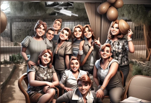 1940 women,world digital painting,composite,women's network,image manipulation,nurses,angels of the apocalypse,sci fiction illustration,ladies group,digital compositing,hospital staff,sparrows family,social group,action-adventure game,twenties women,telephone operator,women's novels,group photo,bachelorette party,women's day