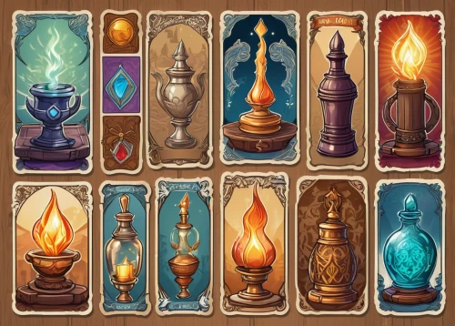 candlesticks,torches,islamic lamps,candles,advent candles,collected game assets,scrolls,candlemaker,sacrificial candles,set of icons,golden candlestick,trinkets,burning candle,candlelight,candlelights,lamps,candlestick,advent candle,crown icons,chess pieces,Unique,Design,Sticker