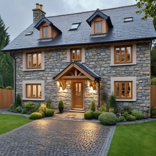 slate roof,stone house,country cottage,traditional house,beautiful home,thatch roofed hose,natural stone,summer cottage,new england style house,cottage,country estate,private house,stonework,exterior decoration,roof tile,stone houses,inverted cottage,lake district,country house,wooden house,Photography,General,Realistic