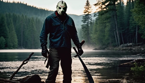 slender,the stake,hatchet,woodsman,hooded man,walker,scythe,grimm reaper,male mask killer,walkers,the man in the water,forest man,halloween poster,scarecrow,with the mask,digital compositing,primitive man,hag,crossbones,the night of kupala,Illustration,American Style,American Style 10