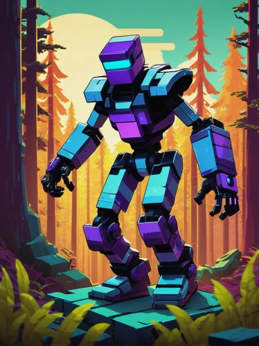 low poly,low-poly,bot icon,robot icon,mech,mecha,game art,bot,cartoon forest,bolt-004,polygonal,game illustration,minibot,cartoon video game background,vector art,forest man,geometric ai file,vector,robotic,robot,Illustration,Vector,Vector 05