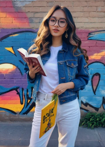 bookworm,librarian,book glasses,reading glasses,e-book readers,yellow background,read a book,yellow brick wall,girl in overalls,open book,yellow rose background,women's novels,reading owl,youth book,girl studying,lemon background,pregnant book,book,book store,reading,Illustration,Retro,Retro 22