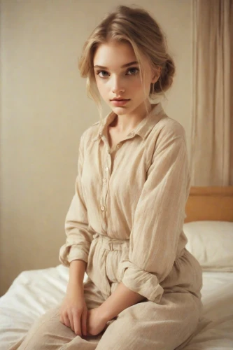 pajamas,lily-rose melody depp,girl in bed,pjs,the girl in nightie,girl in cloth,bathrobe,female doll,eleven,relaxed young girl,girl with cloth,realdoll,pantsuit,woman on bed,liberty cotton,pale,girl in a long,portrait of a girl,nightgown,model doll,Photography,Analog