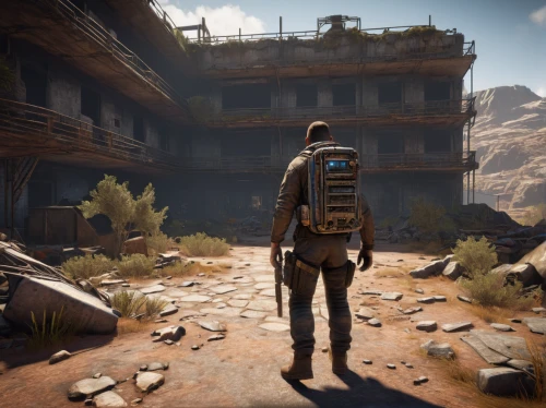 wasteland,fallout4,croft,metal rust,bogart village,nomad,the wanderer,hospital landing pad,action-adventure game,nomad life,adventure game,post apocalyptic,fallout,exploration,locust,rust,ghost town,wanderer,anasazi,rusted,Photography,General,Sci-Fi