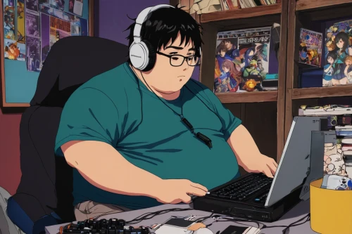 anime 3d,streaming,animator,workspace,man with a computer,browsing,anime cartoon,computer freak,workstation,girl at the computer,anime boy,gamer,dj,computer,in a working environment,high fidelity,music producer,working space,anime,dream job,Photography,Fashion Photography,Fashion Photography 10