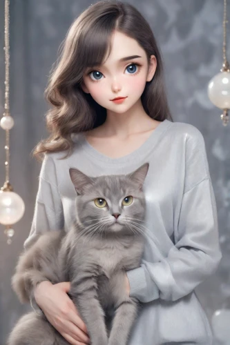 doll cat,realdoll,female doll,designer dolls,ritriver and the cat,cat lovers,artist doll,fashion dolls,vintage doll,fashion doll,domestic long-haired cat,handmade doll,doll figure,dollhouse accessory,portrait background,painter doll,romantic portrait,cute cat,model doll,cat image,Photography,Realistic