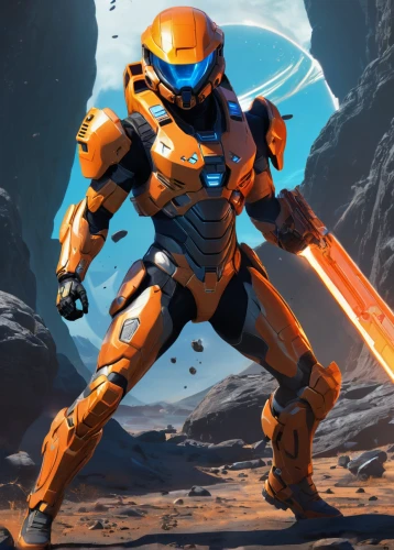 halo,spartan,orange,nova,defense,cg artwork,io,tau,sci fi,boba fett,cleanup,alien warrior,sci-fi,sci - fi,portal,symetra,aquanaut,erbore,yellow and blue,violinist violinist of the moon,Unique,Design,Character Design