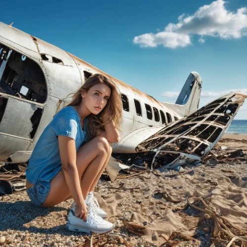 plane wreck,private plane,stranded,beached,on the ground,plane crash,airplane crash,dornier 328,travel insurance,airplanes,crash landing,aeroplane,airline travel,grounded,plane,travel woman,passenger,air new zealand,cessna 152,cessna 206,Photography,General,Realistic