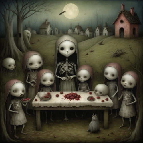 dark mood food,day of the dead,all saints' day,days of the dead,dead bride,danse macabre,burial ground,day of the dead skeleton,dance of death,dark art,funeral,graveyard,macabre,halloween illustration,memento mori,afterlife,dia de los muertos,life after death,romantic dinner,day of the dead frame,Illustration,Abstract Fantasy,Abstract Fantasy 06