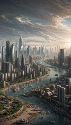 dubai marina,dubai,futuristic landscape,city cities,urbanization,doha,urban development,smart city,harbour city,sharjah,tallest hotel dubai,city skyline,metropolis,destroyed city,futuristic architecture,dystopian,prospects for the future,post-apocalyptic landscape,cityscape,abu dhabi