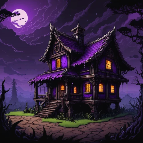 witch house,witch's house,the haunted house,haunted house,halloween background,lonely house,house silhouette,halloween wallpaper,halloween illustration,halloween scene,halloween poster,creepy house,houses clipart,halloween and horror,wooden house,halloween border,haunted castle,haunted,little house,purple landscape,Photography,Black and white photography,Black and White Photography 11
