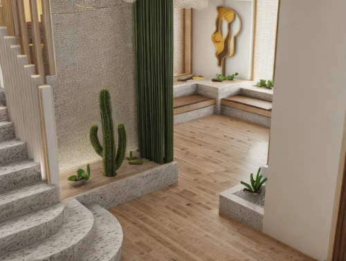 hallway space,wooden stairs,outside staircase,wooden stair railing,modern decor,3d rendering,cacti,flooring,contemporary decor,sand-lime brick,stone stairs,interior modern design,ceramic floor tile,stairs,floor tiles,staircase,hardwood floors,home interior,tile flooring,laminate flooring,Common,Common,Natural