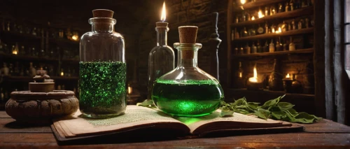 potions,absinthe,apothecary,potion,alchemy,homeopathically,aniseed liqueur,poison bottle,crème de menthe,distilled beverage,naturopathy,medicinal materials,tincture,conjure up,medicinal herbs,candlemaker,herbal medicine,medieval hourglass,flagon,agwa de bolivia,Art,Artistic Painting,Artistic Painting 21