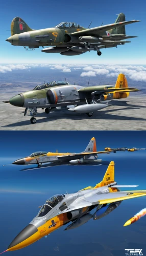 kai t-50 golden eagle,sukhoi su-27,formation flight,fighter aircraft,f-16,fighters,shenyang j-6,sukhoi su-35bm,cac/pac jf-17 thunder,air combat,mikoyan-gurevich mig-21,extra ea-300,northrop f-5e tiger,shenyang j-11,supersonic fighter,f a-18c,jet aircraft,sukhoi su-30mkk,f-111 aardvark,mitsubishi f-2,Conceptual Art,Daily,Daily 10