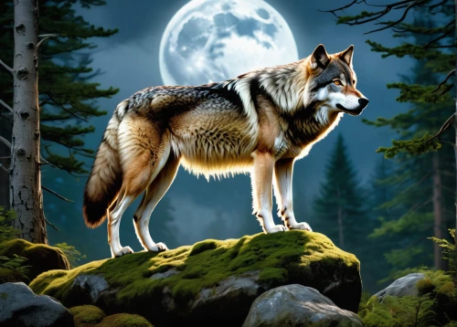 howling wolf,european wolf,wolfdog,saarloos wolfdog,gray wolf,wolf,red wolf,czechoslovakian wolfdog,wolf hunting,wolves,canis lupus,full moon,constellation wolf,werewolves,howl,werewolf,king shepherd,northern inuit dog,wolf bob,canidae,Conceptual Art,Daily,Daily 11
