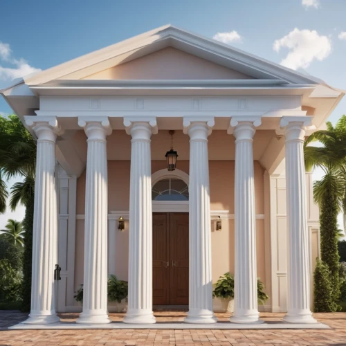 doric columns,classical architecture,florida home,neoclassical,house with caryatids,mortuary temple,mansion,columns,plantation shutters,luxury home,colonnade,luxury property,luxury real estate,neoclassic,corinthian order,pillars,greek temple,three pillars,entablature,house insurance,Photography,General,Realistic